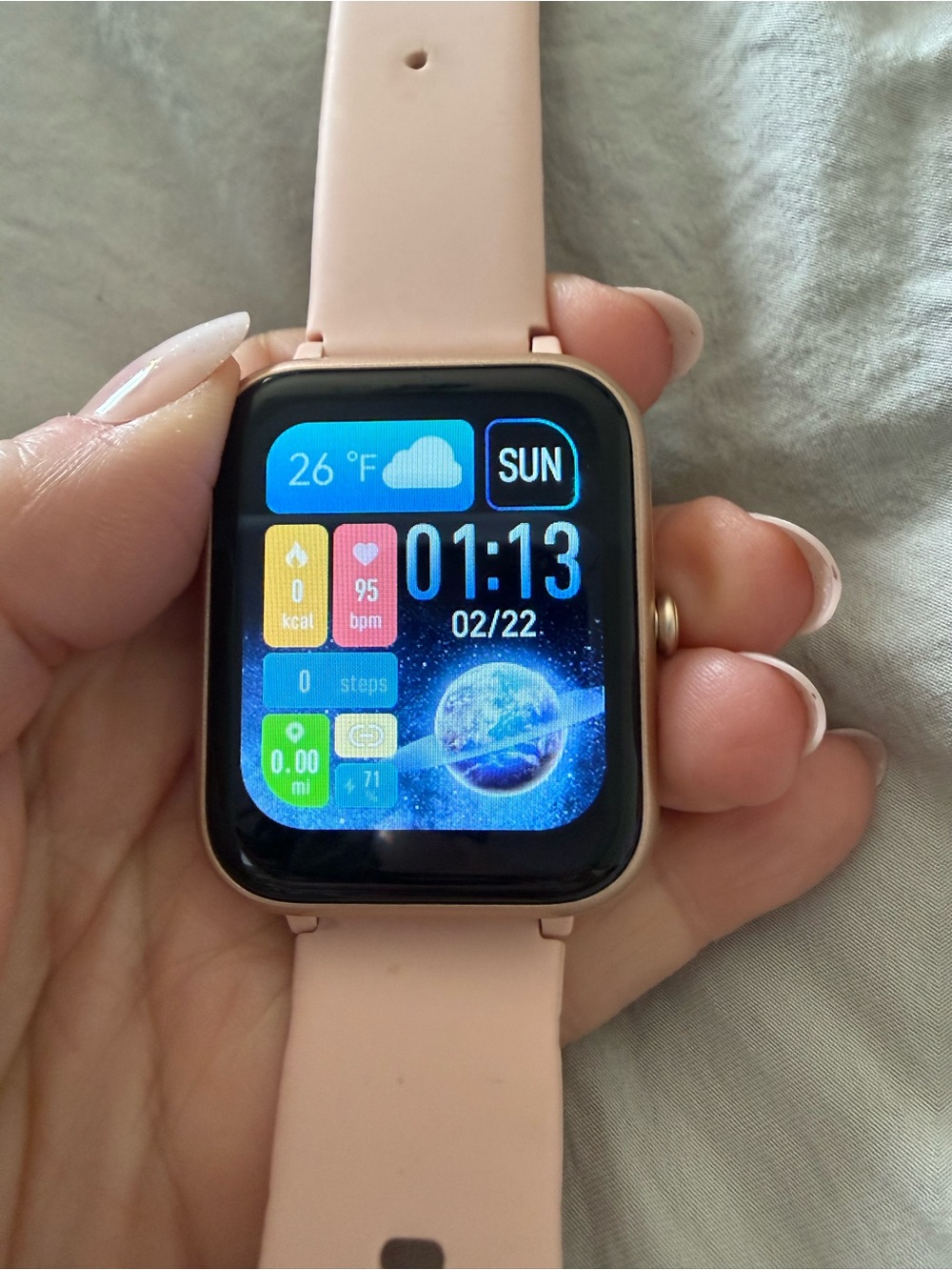 Smartwatch with Full-Color Touch Display